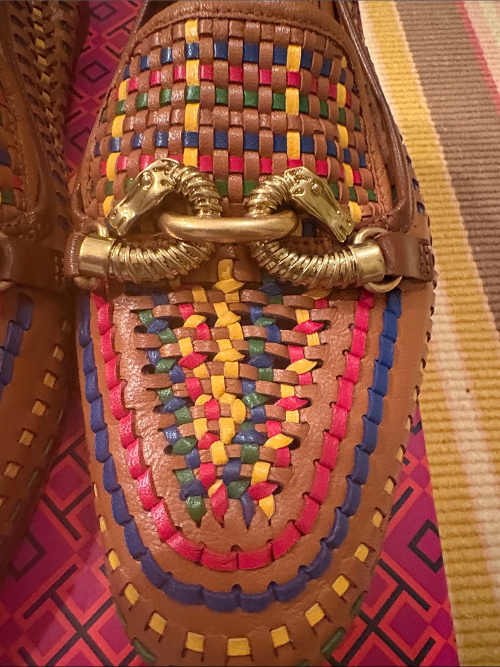 Tory Burch Jessa Woven Loafer 7 - Picture 2 of 7